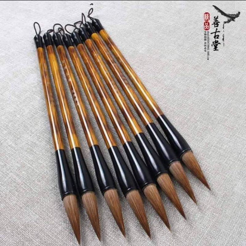 Bút lang hào lông sói, viết Thư pháp, thư họa